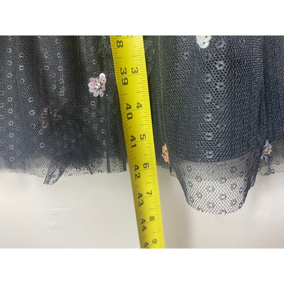 NWT NEEDLE & THREAD DRESS 2 BLACK MILKMAID WITCHY EDGY WHIMSIGOTH EVENT COCKTAIL - Picture 16 of 16